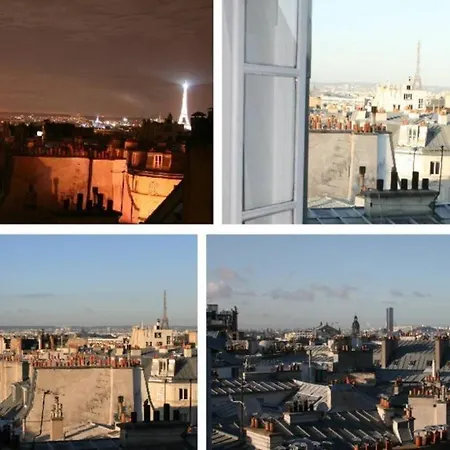 Tour Eiffel Montmartre House Apartment